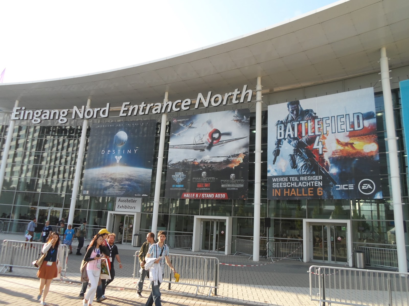 GamesCom 2013 entrée